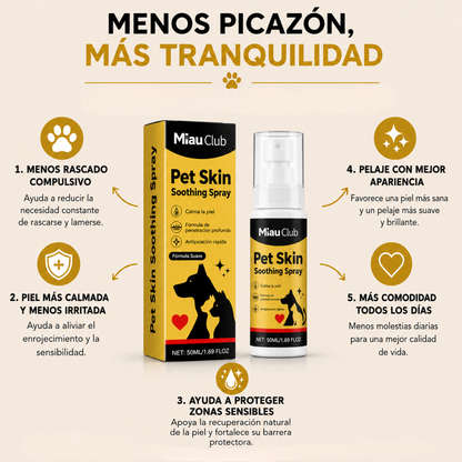 Pet Skin Calm™ - El cuidado que su piel necesita.